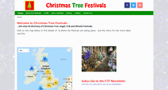 Desktop Screenshot of christmastreefestivals.org